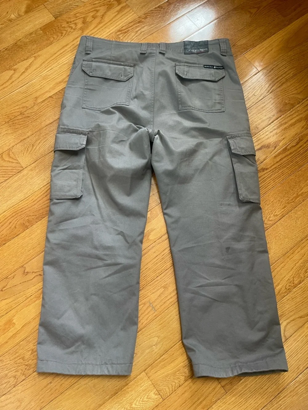 Beverly Hills Polo Club Cargo Pants Men’s 38x28 Gray Utility Workwear Gorpcore
